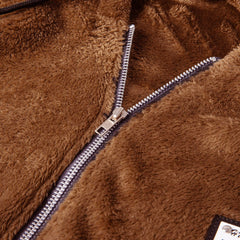 Zip hooded cardigan