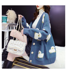Lazy Knit Cardigan