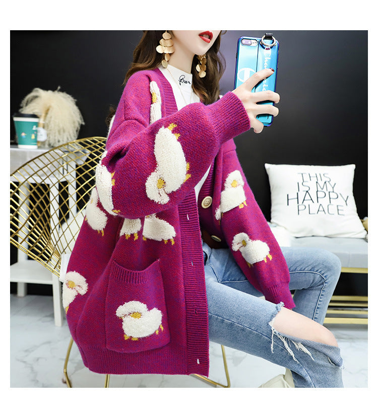 Lazy Knit Cardigan